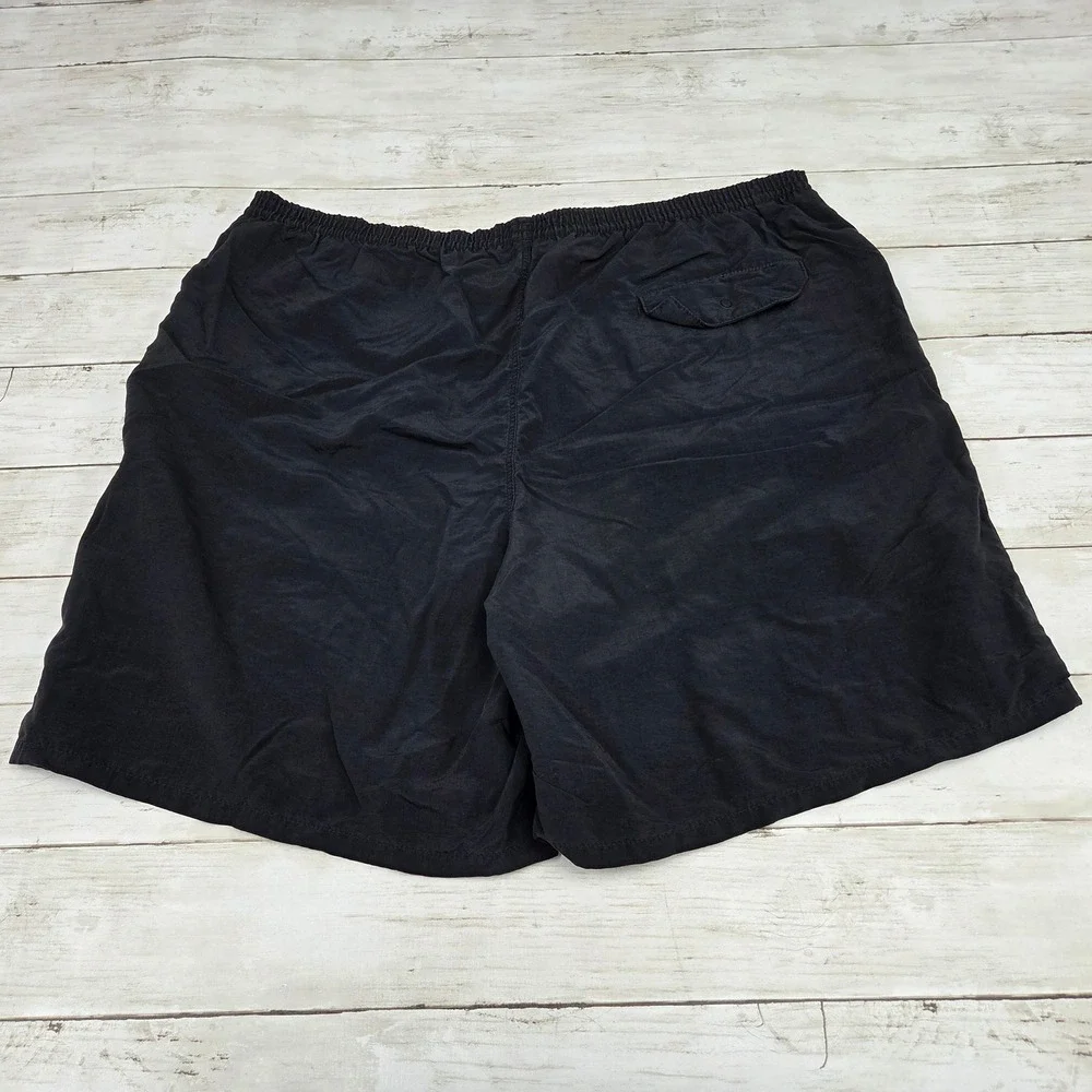 Patagonia Baggies 6 Inseam Shorts Athletic Men L Black Mesh Lined Nylon